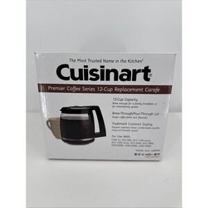 CUISINART Premier‎ Coffee SERIES 12-CUP REPLACEMENT COFFEE CARAFE Open Box